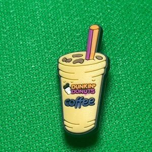 🌼 (5/$10 or 10/$15) NEW “Dunkin Donuts LOVER” Croc Charm Collection